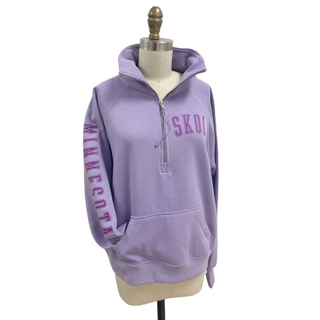 MN Varsity Boxy Half Zip