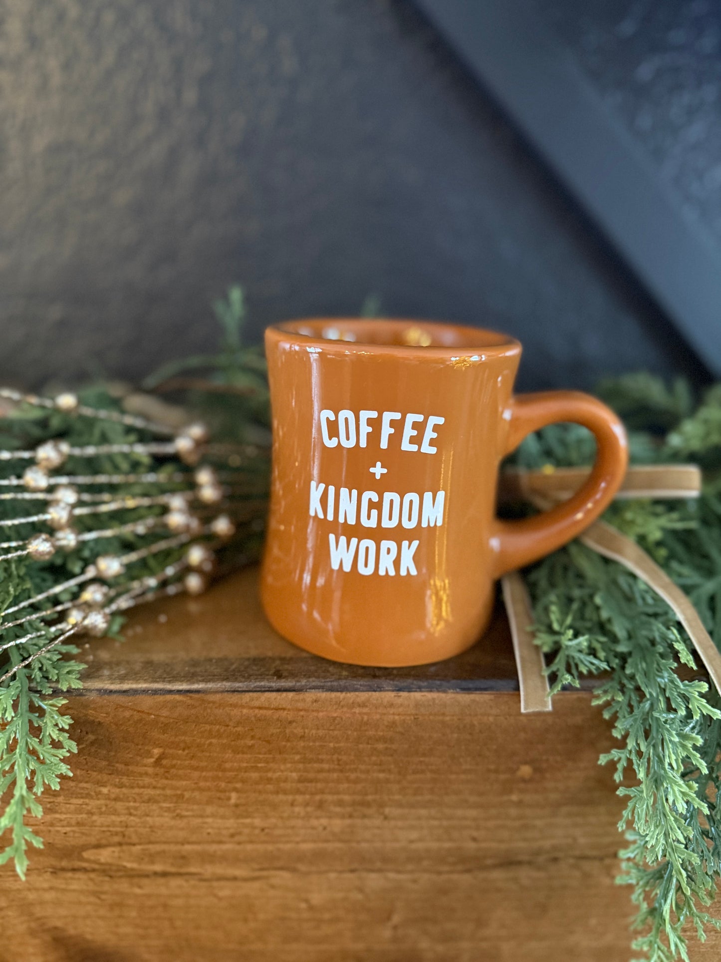 Coffee & Kingdom Work Mug