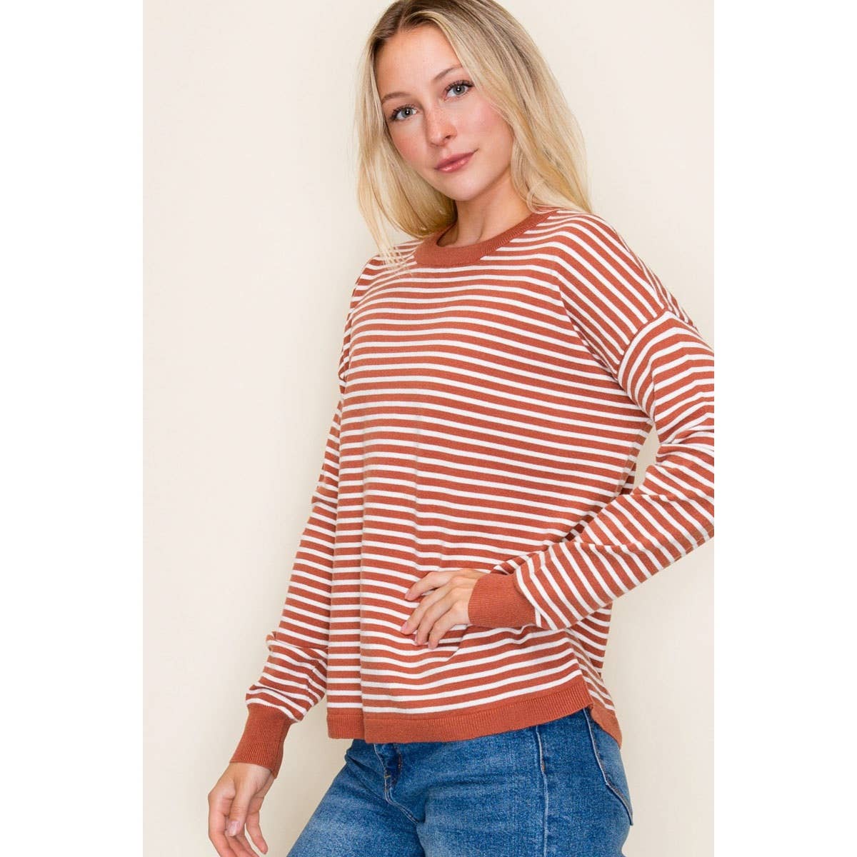 STRIPED SWEATER