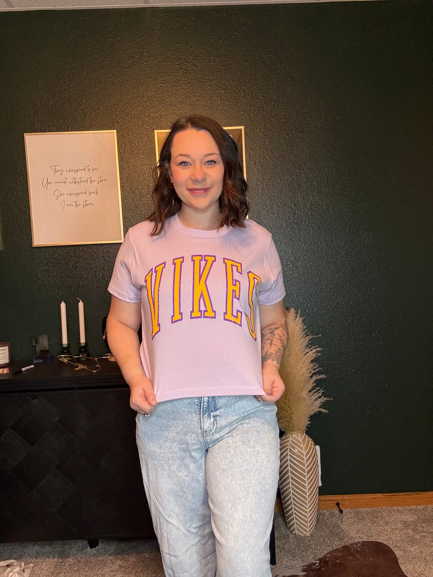 Vikes Boxy Tee
