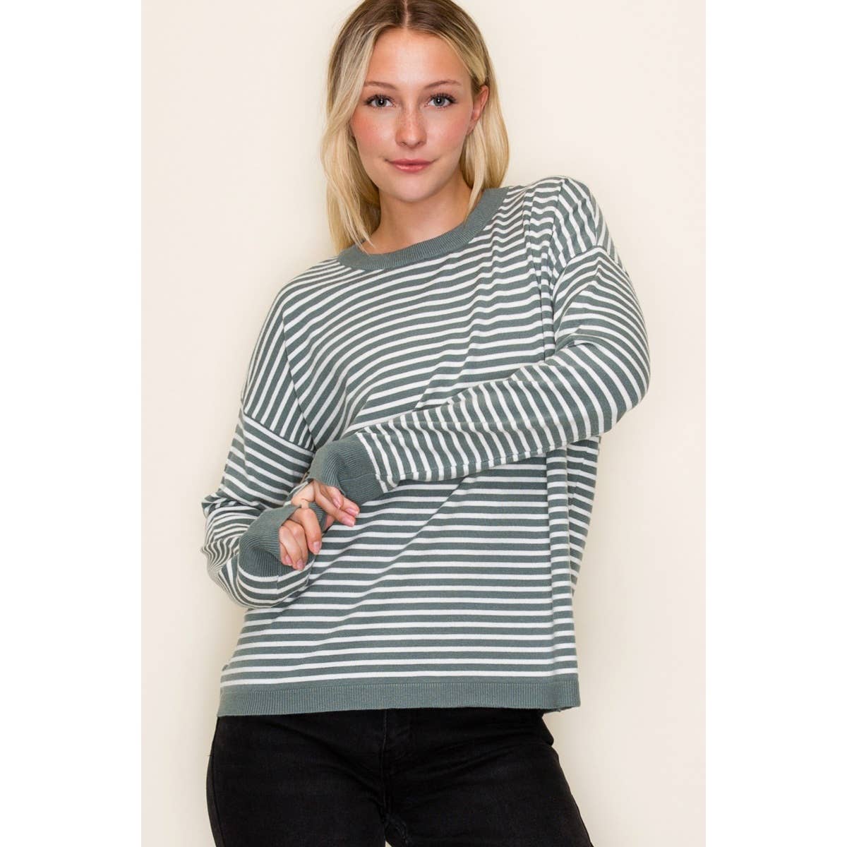 STRIPED SWEATER