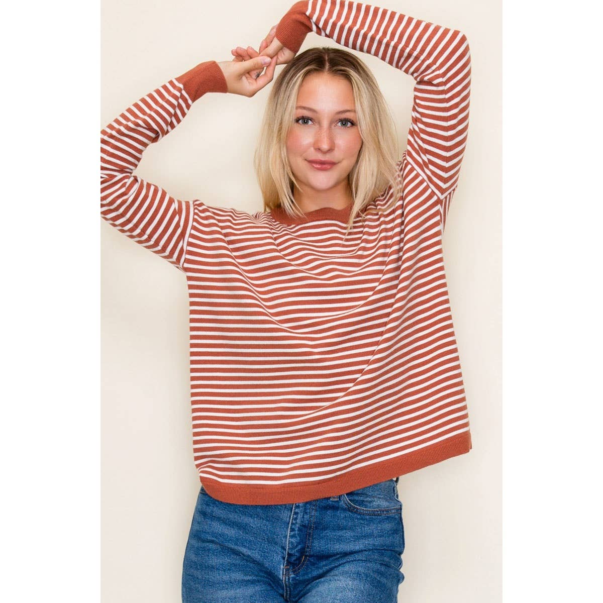 STRIPED SWEATER
