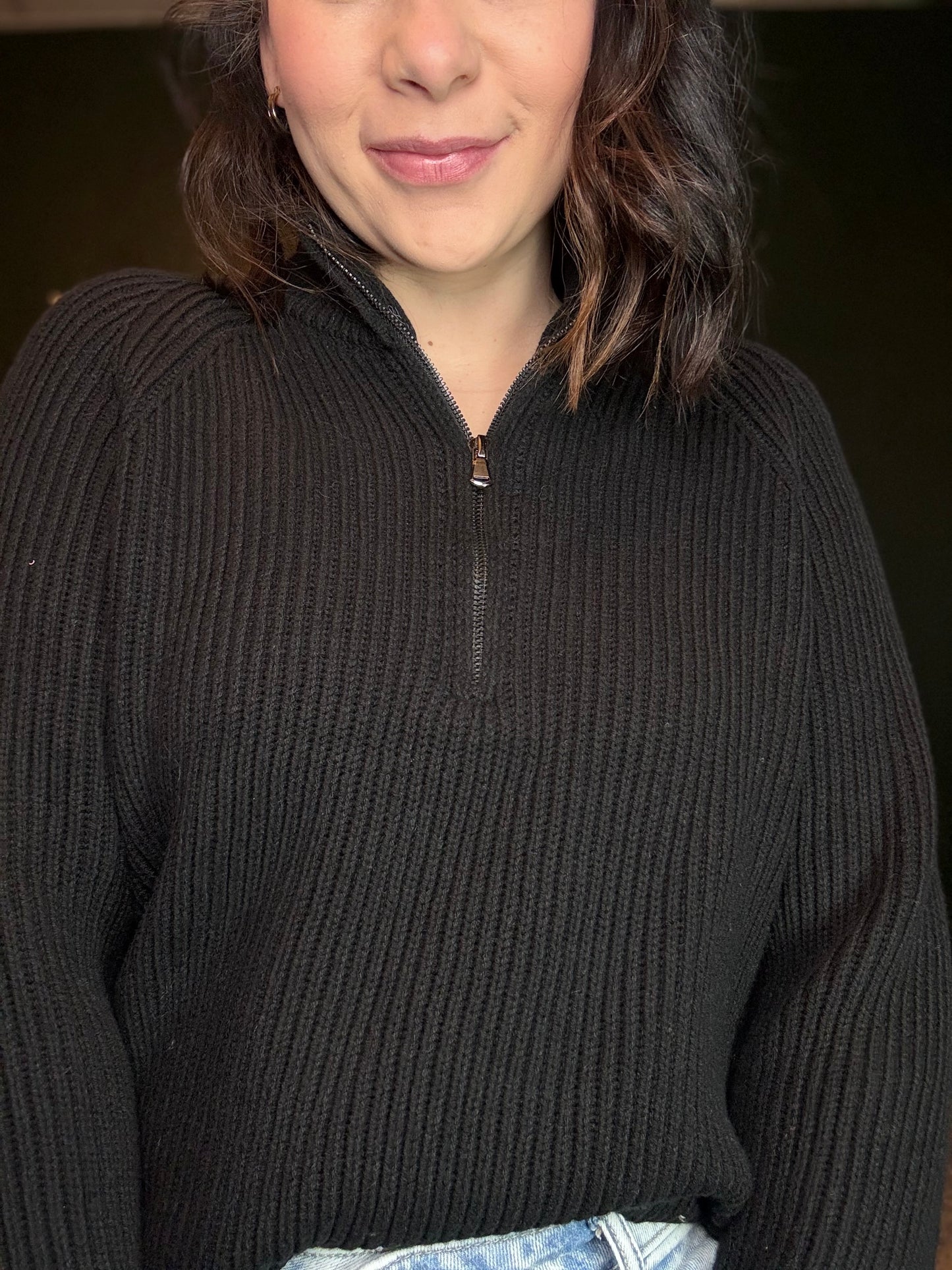 Debbie Half-Zip Sweater