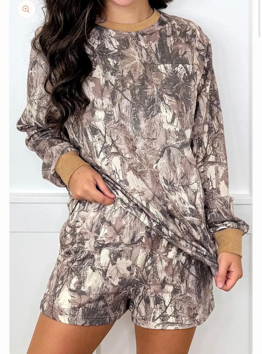 Camo Casual Set