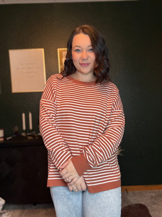 STRIPED SWEATER