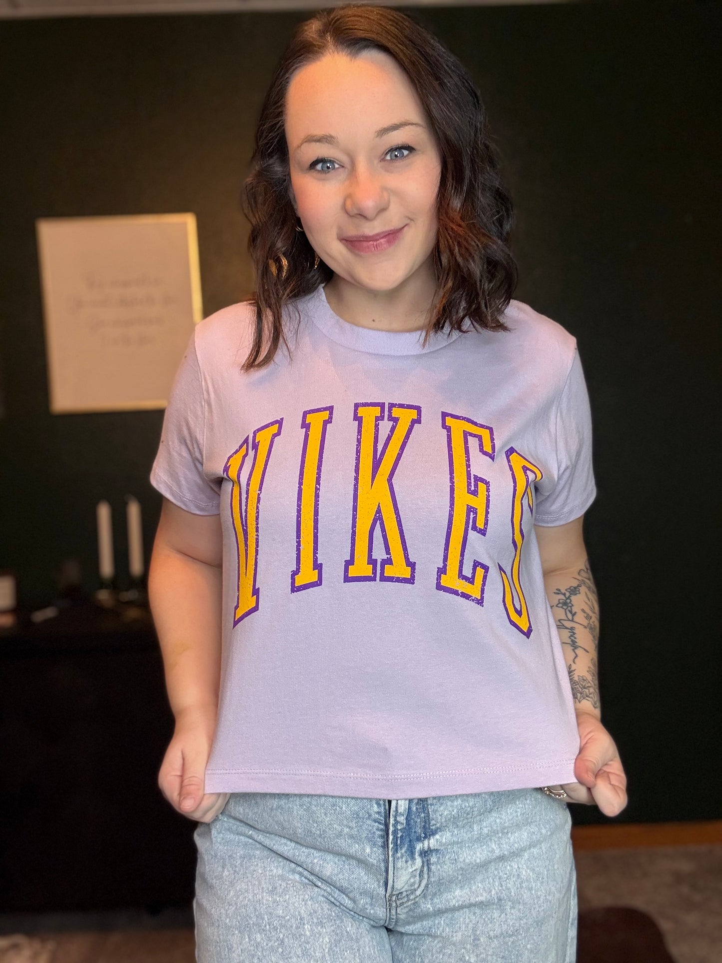 Vikes Boxy Tee