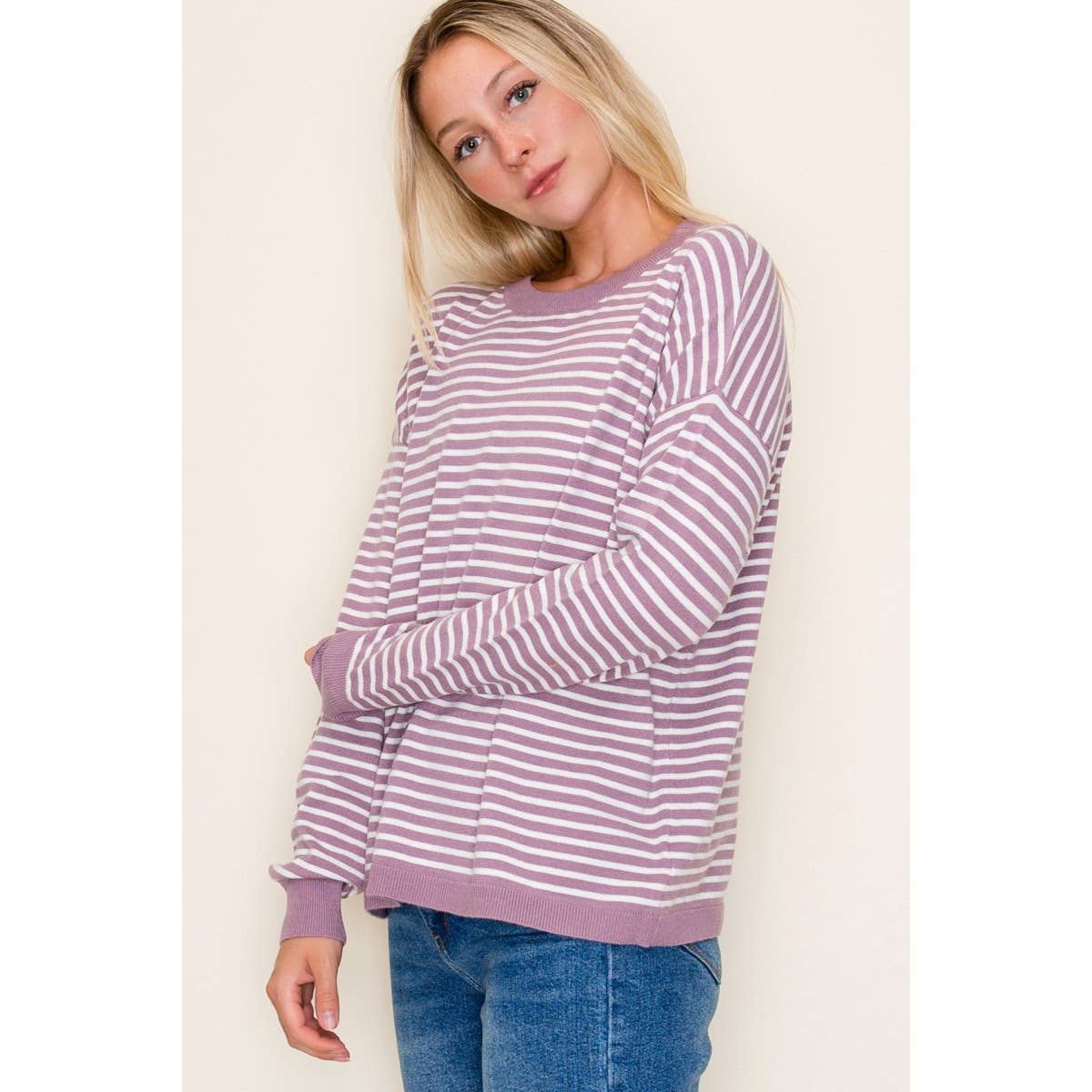 STRIPED SWEATER